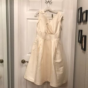 Off White Party Dress